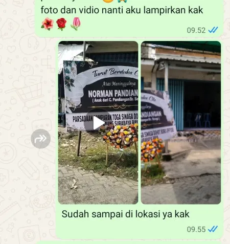 Pengiriman Karangan Bunga Natuna